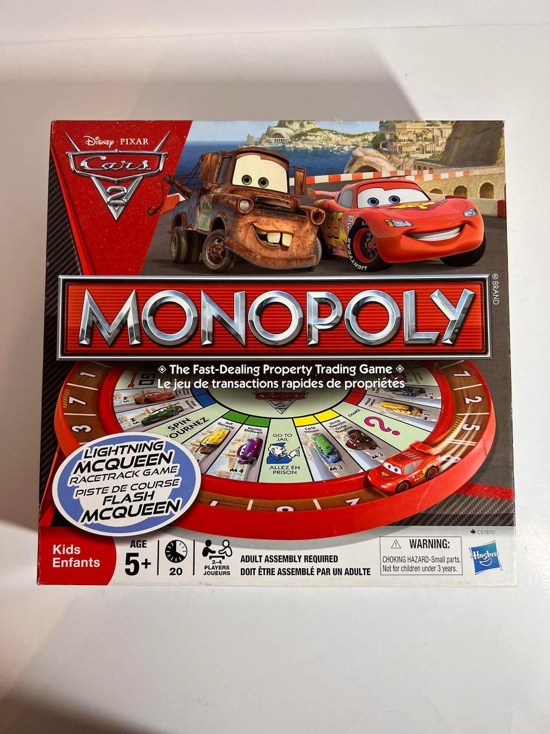 【未使用品】カーズ2 モノポリー　英語版 Cars 2 Monopoly | eBay