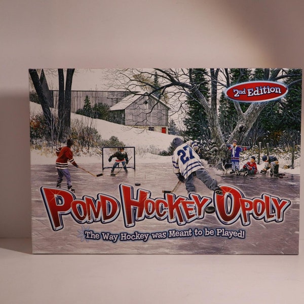 Pond Hockey-Opoly - Board Game - Outset