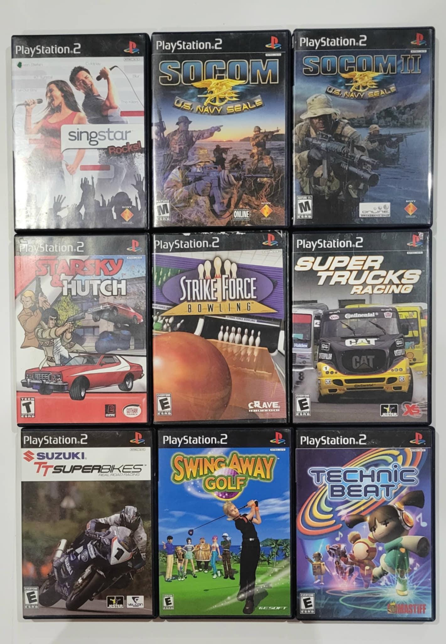 PS2 Games - U Pick! Cleaned, Tested, Works! Great Titles! #2