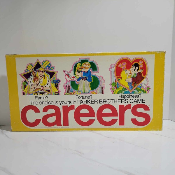 Careers - Vintage Board Game - Parker Brothers 1976