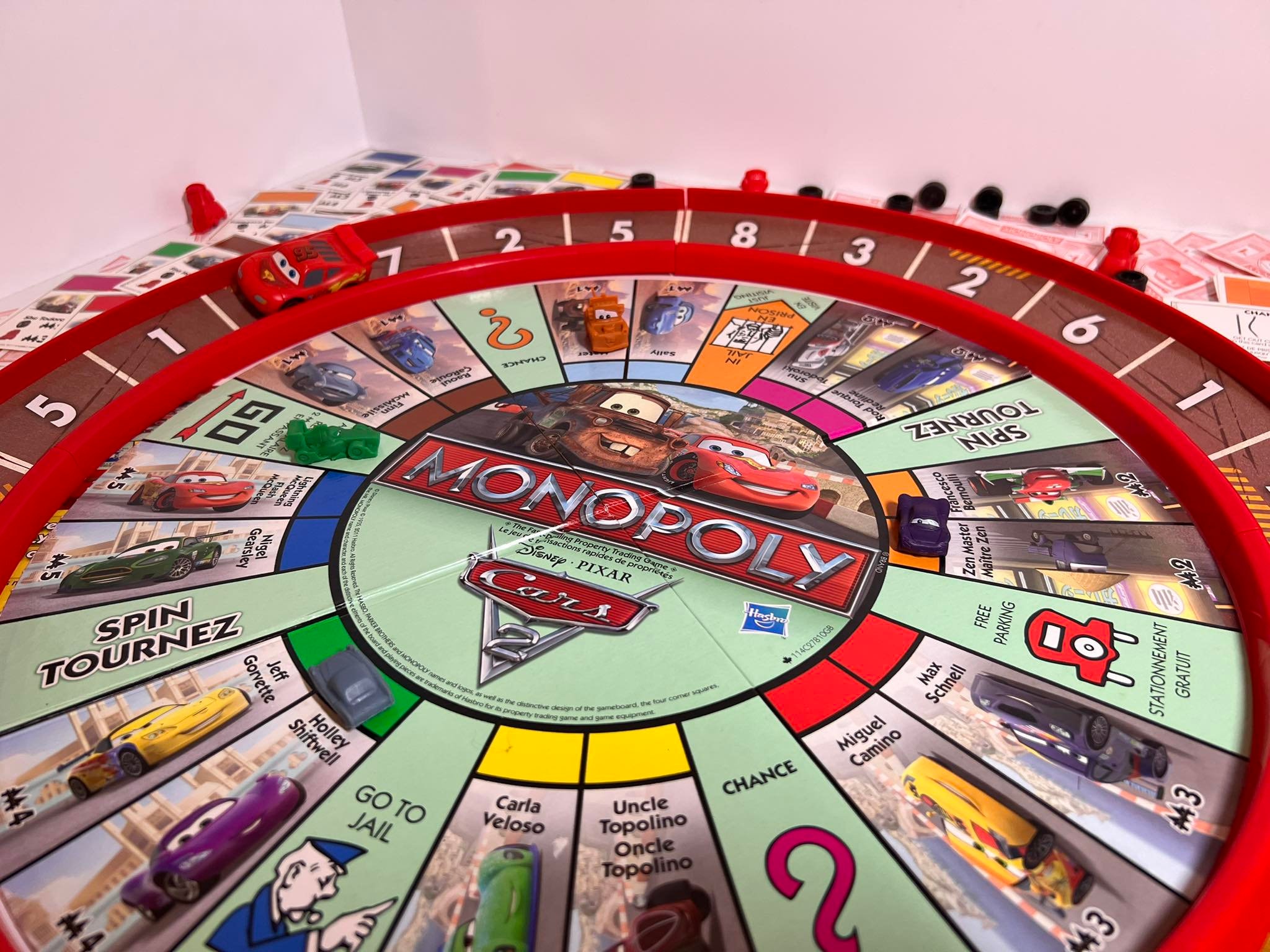 Monopoly: Cars 2 Edition - Board Game - Parker Brothers
