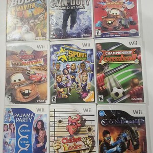 Nintendo Wii Games - You Pick! Cleaned, Tested, Work! Great Titles! #1 #-E image 5