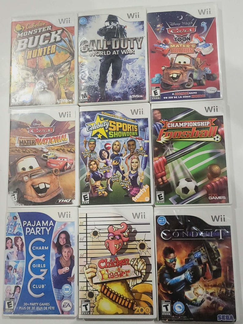 Nintendo Wii Games - You Pick! Cleaned, Tested, Work! Great Titles! #1 #-E image 5