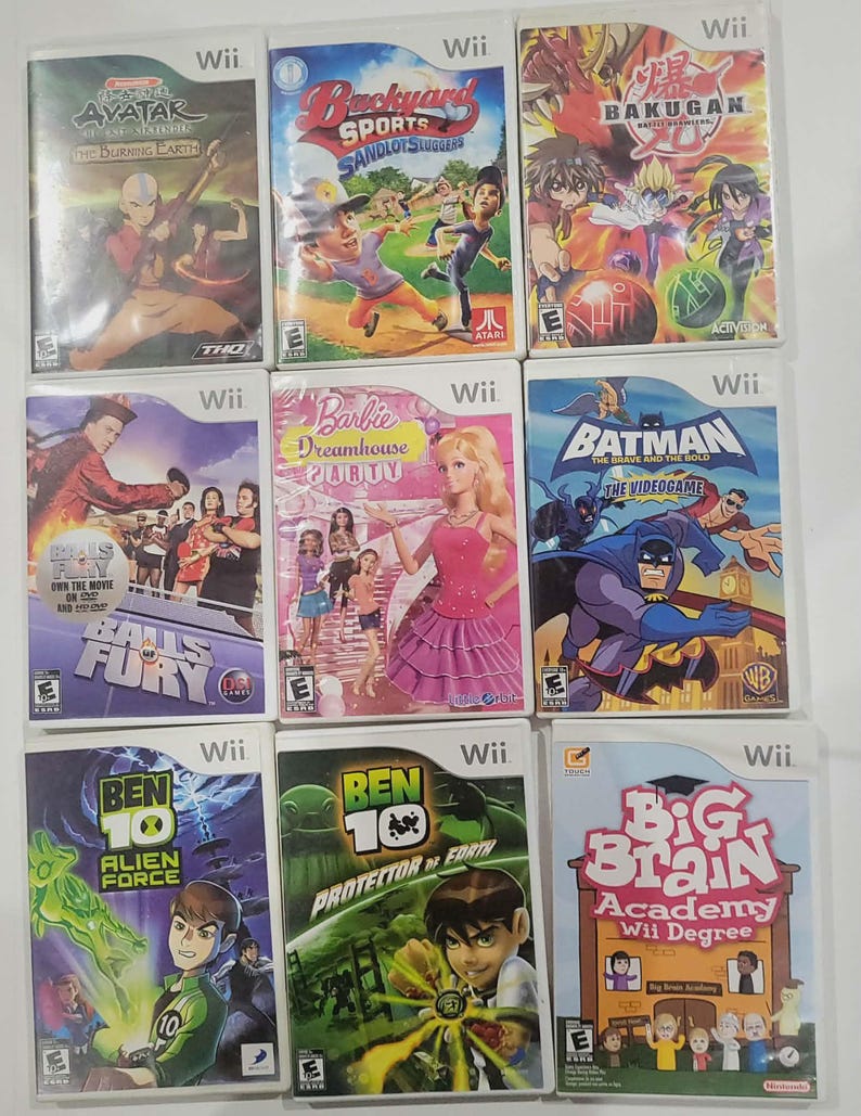 Nintendo Wii Games - You Pick! Cleaned, Tested, Work! Great Titles! #1 #-E image 3