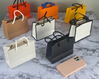 Mini Designer Shopping Bag