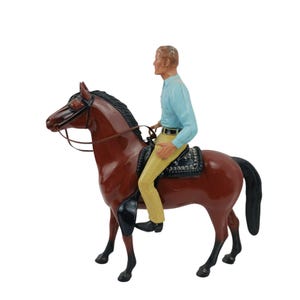 RIFLEMAN Chuck Connors LUCAS McCAIN Hartland with horse 1950&#39;s