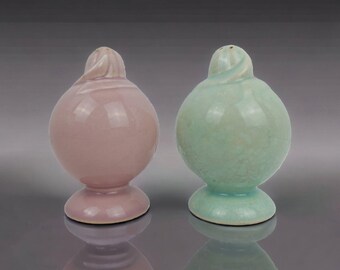 Salero y pimentero Lu-Ray Pastels Rosa Turquesa MCM Retro T,S&T