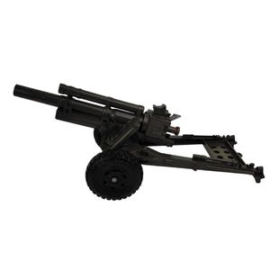 Marx 12" Army Field Artillery Spring Powered Cannon Howizter Plastic Working