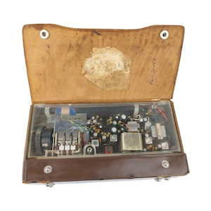 1950 Portable Radio - Etsy