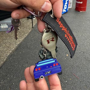 Nissan R33 GTR Keychain Accessory (3D-Printed, Customizable with Swappable Colors!)