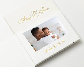 7" HD Video Book Album: Wedding, Anniversary, Birthday Gift