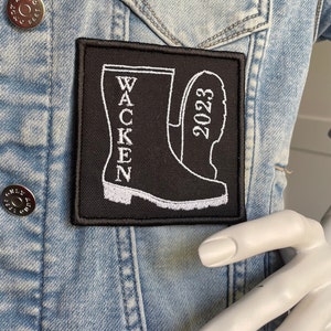 Patch, Logo, gestickter Aufnäher, personalisierter gestickter Aufnäher, Patches zum Aufbügeln Bild 3