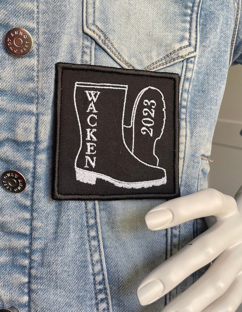 Patch, Logo, gestickter Aufnäher, personalisierter gestickter Aufnäher, Patches zum Aufbügeln Bild 3