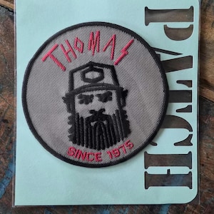 Patch,  gestickter Aufnäher, personalisierter gestickter Aufnäher, Patches zum Aufbügeln