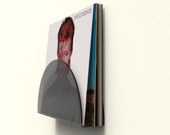 Expositor de discos de vinilo de pared acrílico