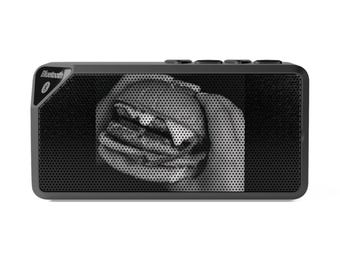 Altavoz Bluetooth con forma de hamburguesa / Altavoz inalámbrico portátil