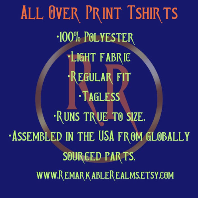 Wolf All Over Print Polyester Tee