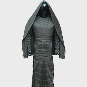 Star Wars Jedi Costume for Men | Mandalorian Inspired Robe Set | Handmade Hooded Cloak, Tunic & Pants | Jedi Cosplay Outfit
