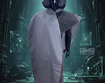 Cal Kestis Jedi Poncho Cape | Star Wars Survivor Hooded Robe Costume