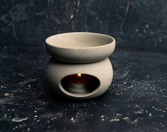 Medium Tealight Lamp Silicone Mold, Aromatherapy Essential Oil Diffuser