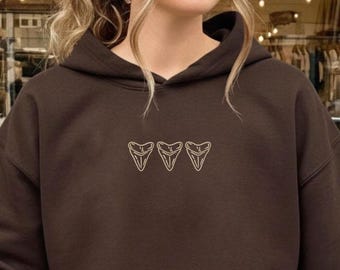 Shark Tooth Shark Teeth Sharks Shark Shirt Coconut Girl Ocean Inspired Style Preppy Stuff Beach Bum Oceancore Linocut Shirt Beachshirt