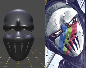 ジョジョ ブラックモアのマスク STL (キャッチ・ザ・レインボー)