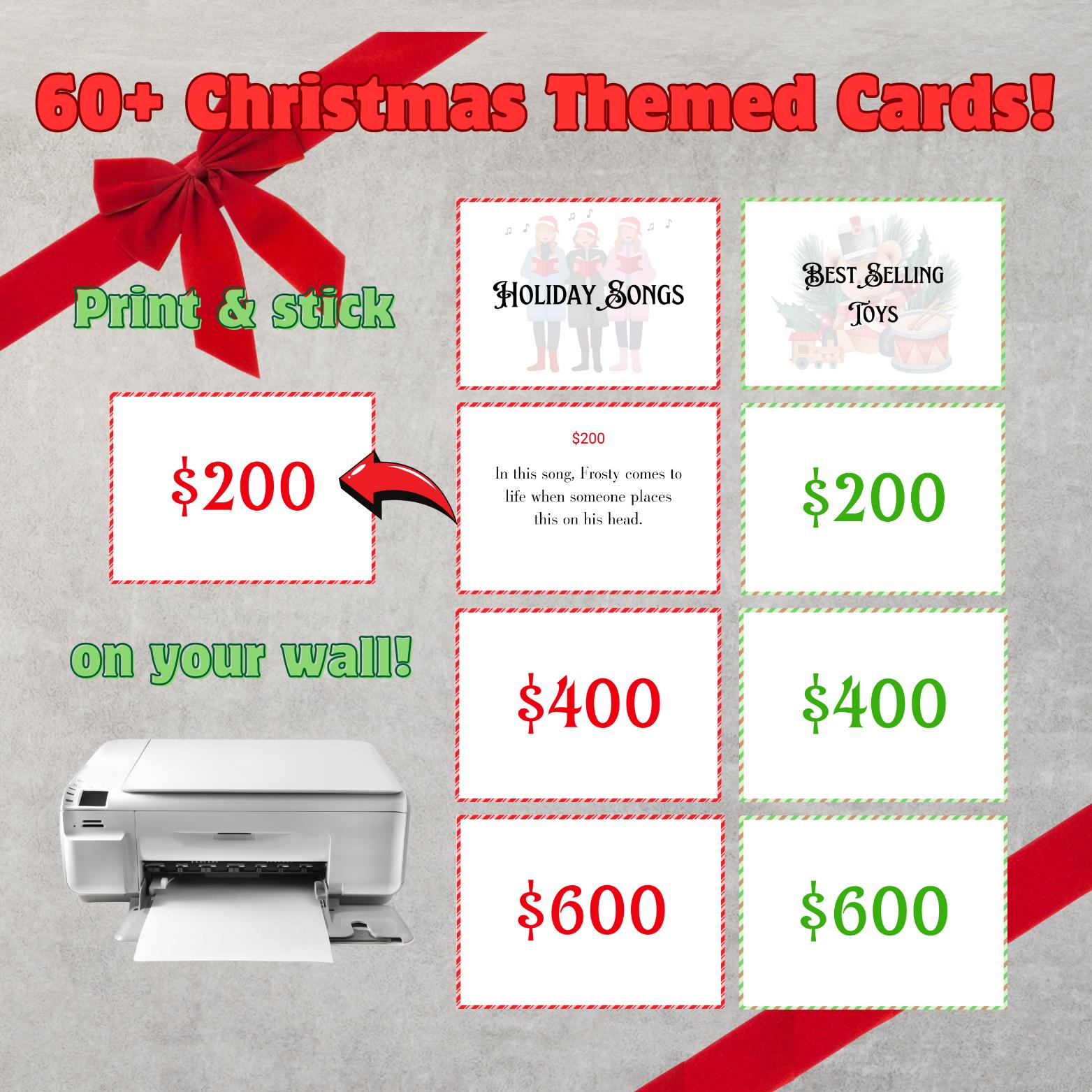 Printable Christmas Jeopardy Game - Il Fullxfull.6491228866 Tcdh