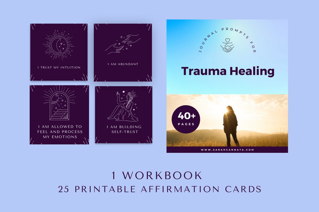 Bundle: Journal Prompts for Trauma Healing and Mental Health for Women ...