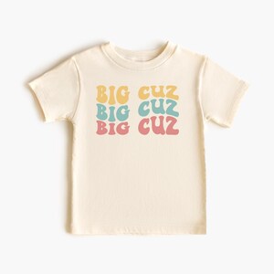 Big Cousin Shirt, Big Cousin Kids Shirt, Big Cuz Shirt, Older Cousin Shirt, Toddler Shirt, Cousin Crew Shirt, Family Reunion Cousin Shirt