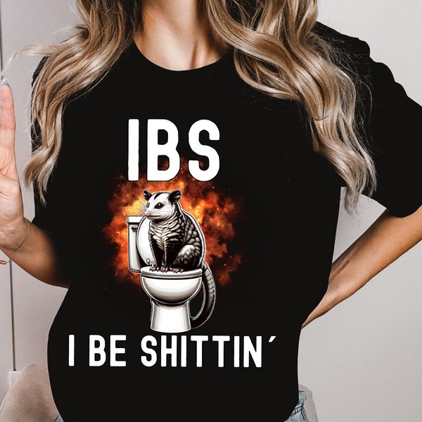 IBS Shirt, Possum Shirt, Funny Possum Shirt, IBS T-Shirt, Possum Meme Shirt, Opossum Lover Shirt, Opossum Gifts, Trash Core Shirt, IBS Tee