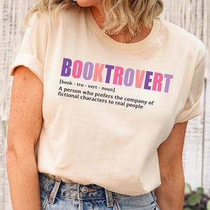 Reading Shirt, Librarian Shirt, Book Shirt, Funny Book Shirt, Bookish Shirt, Book Club Shirt, Bookworm Shirt, Book Club Gift, Booktrovert