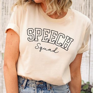 Speech Therapy Shirt, Speech Shirt, Language Pathologist Shirt, Speech Pathology Tee, SLP Shirt, Speech Therapist Appreciation, Speech Squad