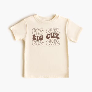 Big Cousin Shirt, Big Cousin Kids Shirt, Big Cuz Shirt, Older Cousin Shirt, Toddler Shirt, Cousin Crew Shirt, Family Reunion Cousin Shirt