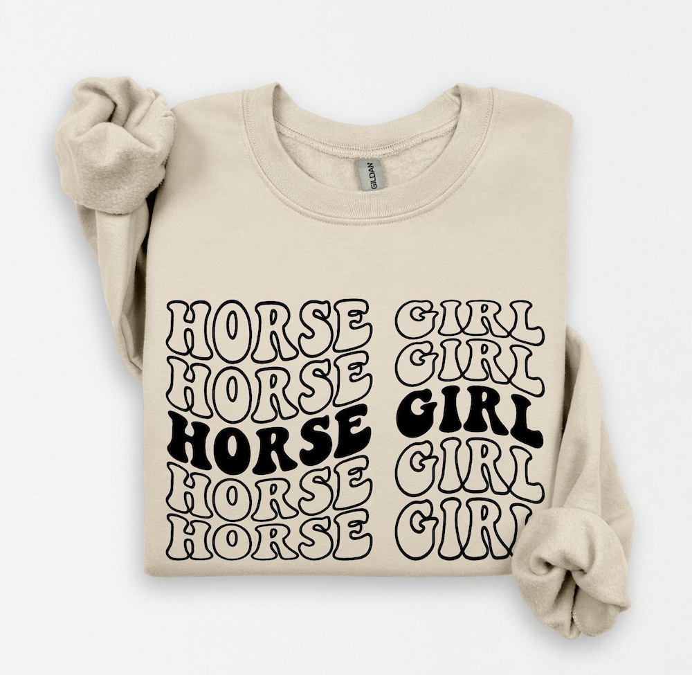 Horse Lover Sweatshirt, Gift For Horse Lover, Women Horse Lover Sweatshirt, Farm Sweatshirt,Horse Sweatshirt, Horse Mom Sweatshirt Alwasky