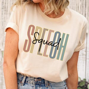 Speech Therapy Shirt, Speech Shirt, Language Pathologist Shirt, Speech Pathology Tee, SLP Shirt, Speech Therapist Appreciation, Speech Squad