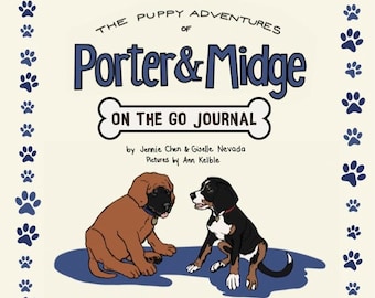 5 PACK PUPPY BUNDLE - The Puppy Adventures of Porter and Midge: On the Go Journal