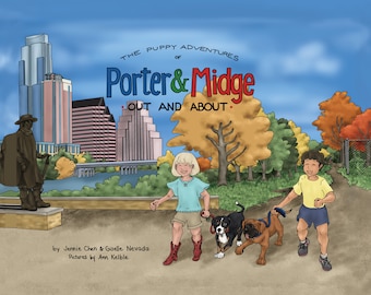 Pawtographed SOFTCOVER of The Puppy Adventures of Porter and Midge: Out and About