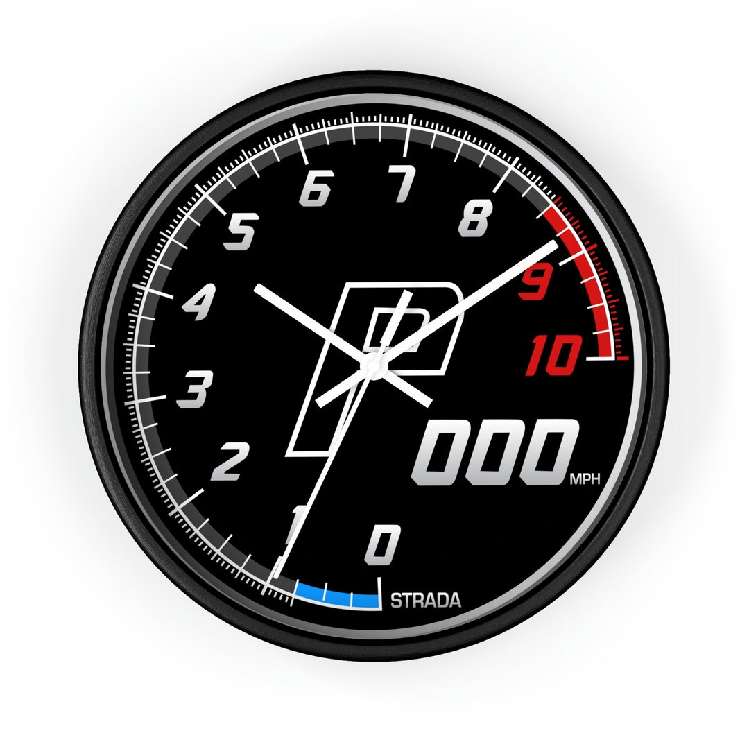 Inspired Tachometer Wall Clock Christmas Etsy