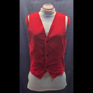 Handmade Monkey d. Luffy vest ready to ship!