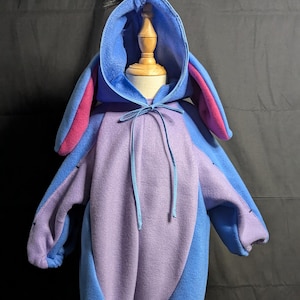 Children&#39;s Eeyore costume- handmade - ready to ship