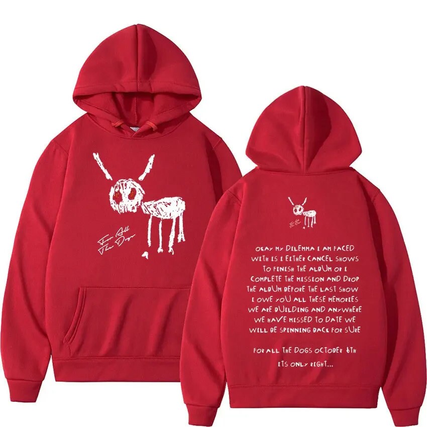 Drake for All The Dogs Streetwear Graphic Hoodie sold by Adam Fard ...