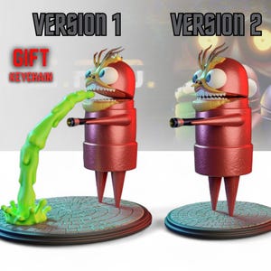 R.E.P.O. Resin Figure, Robot R.E.P.O. Video Game, Dystopian Collectible, Handmade Desk Decor Gamer Gift for REPO Fans