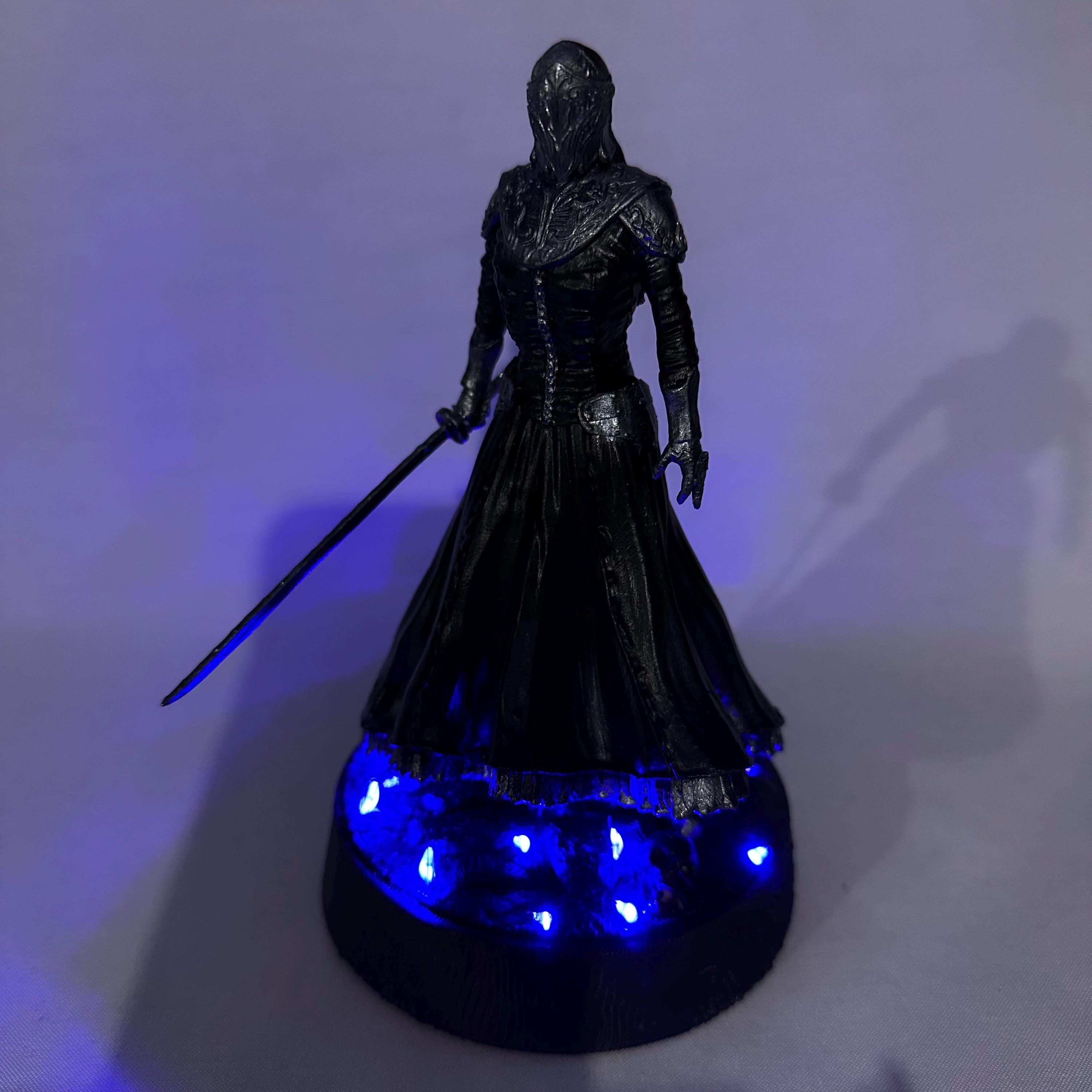 ダークソウル3 ユリア・オブ・ロンドール LED樹脂フィギュア | 手作り