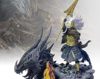Nameless King Dark Souls 3 Resin Statue – Handcrafted Collectible Figure, Unique Soulslike Decor, Perfect Gift for Dark Souls Fans