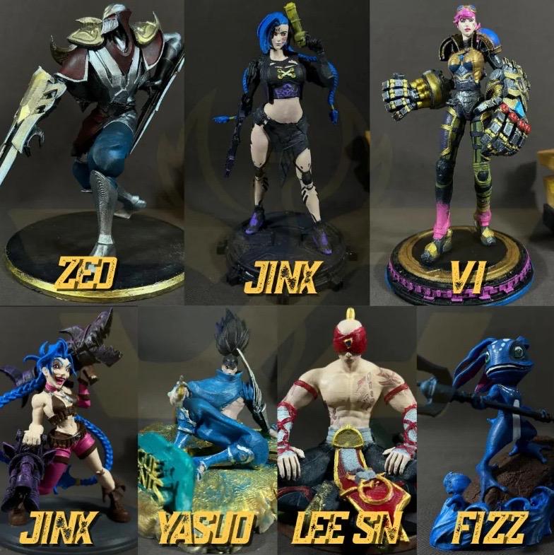 Ezreal Resin Figurine | Handcrafted League of Legends Collectible