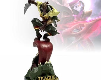 Pyke League of Legends Resin Figurine | Handcrafted Assassin Statue | Gamer Gift | Custom Resin Figure | Unique LoL Collectible | Desk Decor