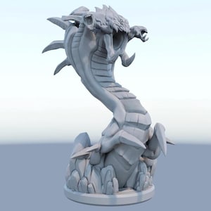 Baron Nashor Resin Statue - Custom League of Legends Collectible Figure - Unique Gamer Gift