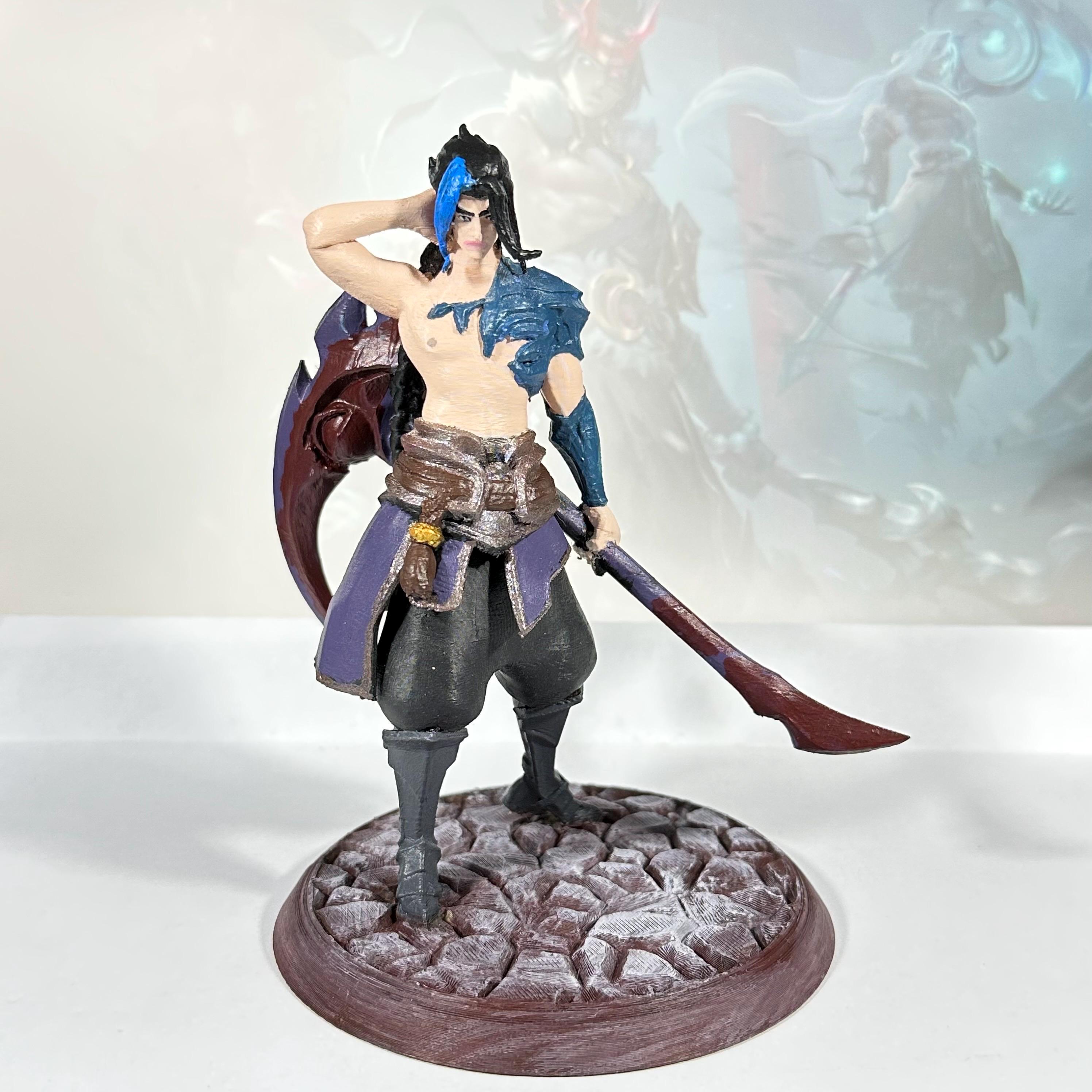Kayn League of Legends Resin Figurine | Shadow Assassin & Rhaast