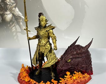 ドラゴンスレイヤー・オーンスタイン像、ダークソウルのフィギュア