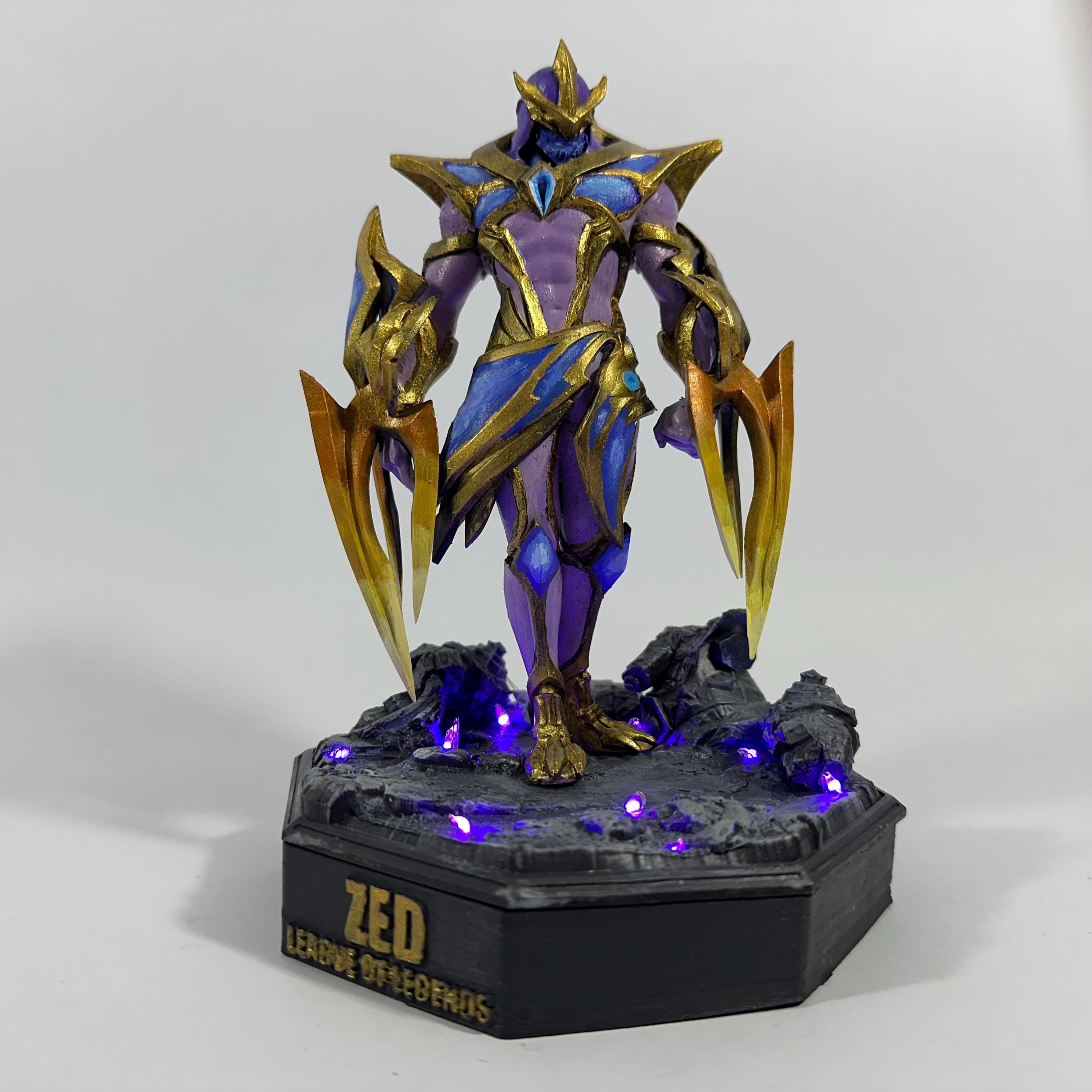 リーグ・オブ・レジェンド　ゼド　スタチュー リーグ・オブ・レジェンド ゼド スタチュー lol zed - メルカリ